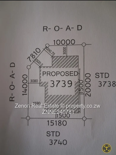 4 bed house in Gweru woodlands on window level..24k