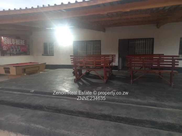 Investor's Thrill.Mhangura commercial property for sale with Title Deeds 220,000 neg